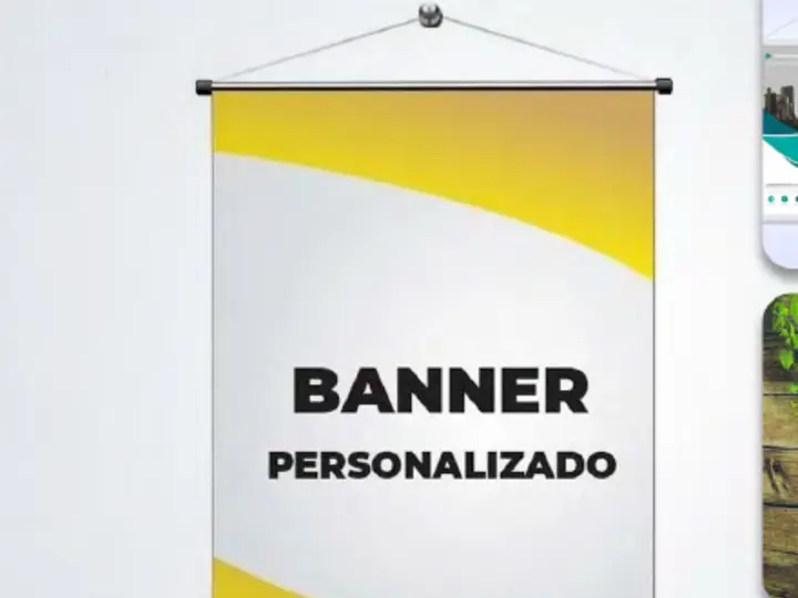 Banner personalizado em grande formato