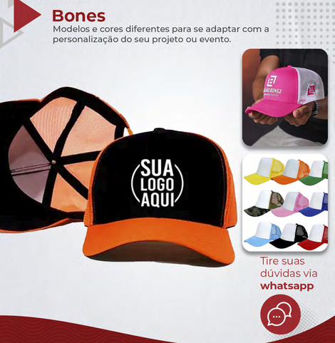 Boné personalizado